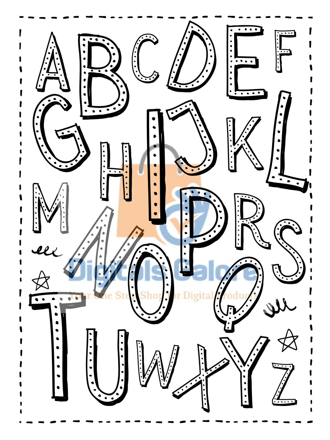 A-Z Tracing Worksheets