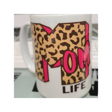 Load image into Gallery viewer, &quot;Mom Life&quot; Coffee Mug 15oz
