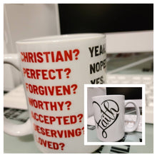 Load image into Gallery viewer, &quot;Faith and Question&quot; Coffee Mug 15oz
