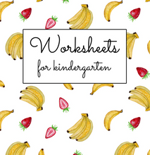 Load image into Gallery viewer, 100 Pages of Worksheets for Kindergarten Student
