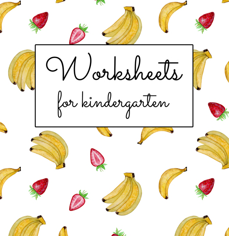 100 Pages of Worksheets for Kindergarten Student