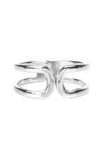 Load image into Gallery viewer, Empress Silver Cuff Bracelet
