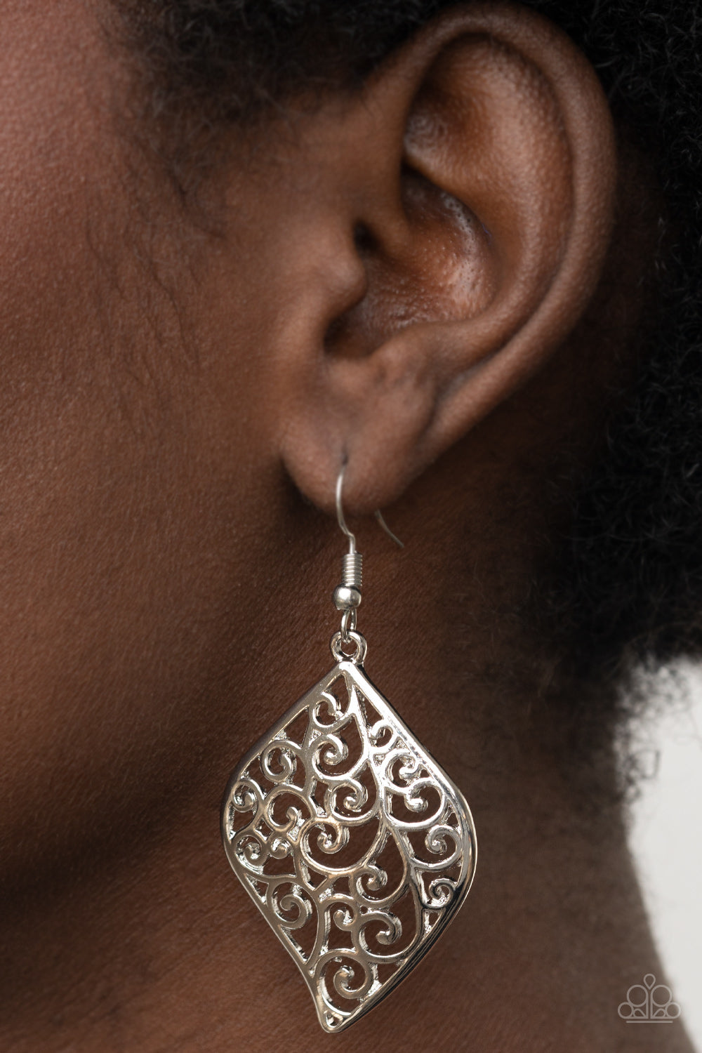 Your Vine or Mine Silver Earrings