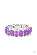 Load image into Gallery viewer, Tic Tac Dance Purple Adjustable Bracelet
