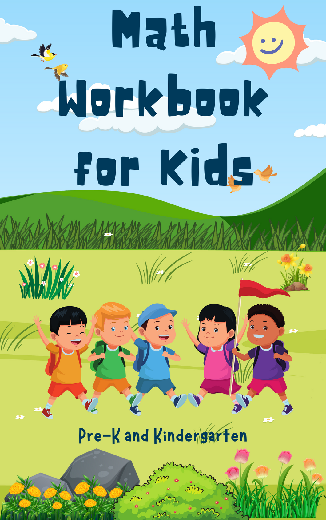 Math Workbook for Kids (Pre-K to Kindergarten)