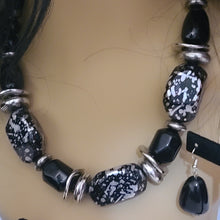 Load image into Gallery viewer, Black Onyx Necklace Set
