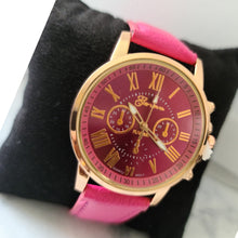Load image into Gallery viewer, Hot Pink Fashion Watch

