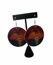 Load image into Gallery viewer, African Sunset Fashion Earrings
