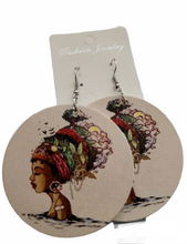 Load image into Gallery viewer, African Fashion Earrings-Off White
