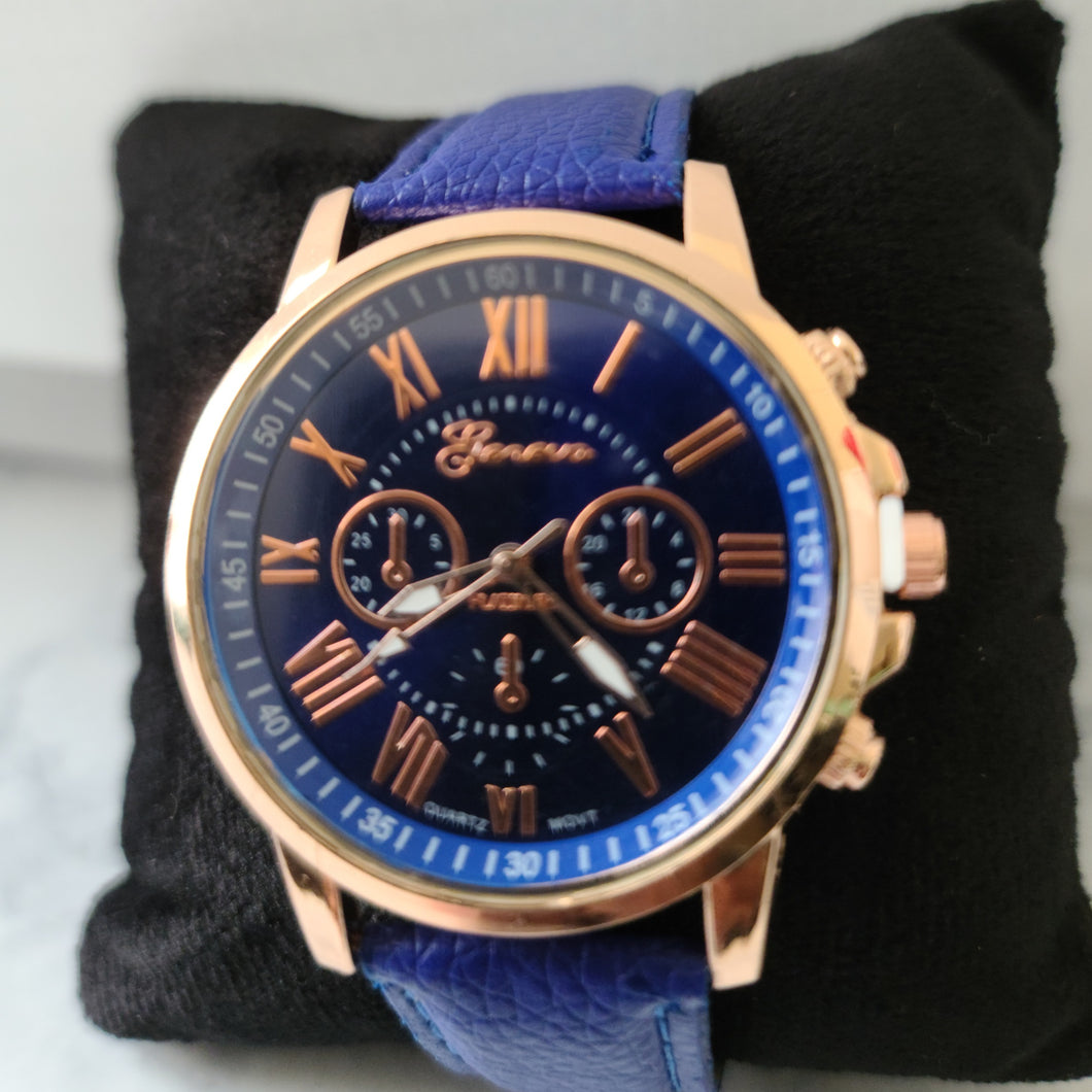 Cobalt Blue Fashion Watch