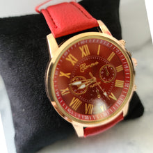 Load image into Gallery viewer, Ladies Fashion Watch-Red

