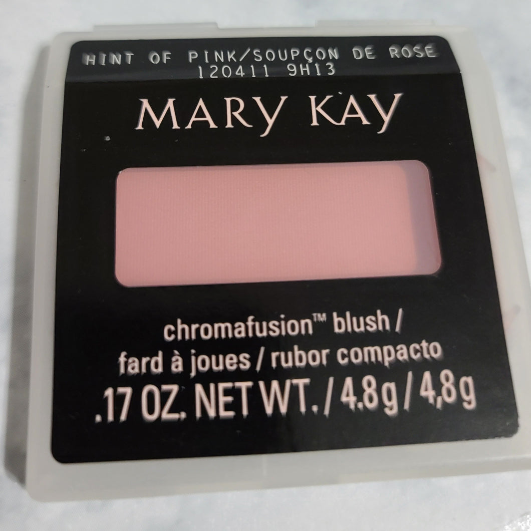 Mary Kay Hint of Pink Chromafusion Blush .17oz